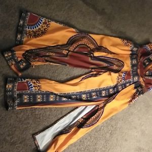 African print jumpsuit